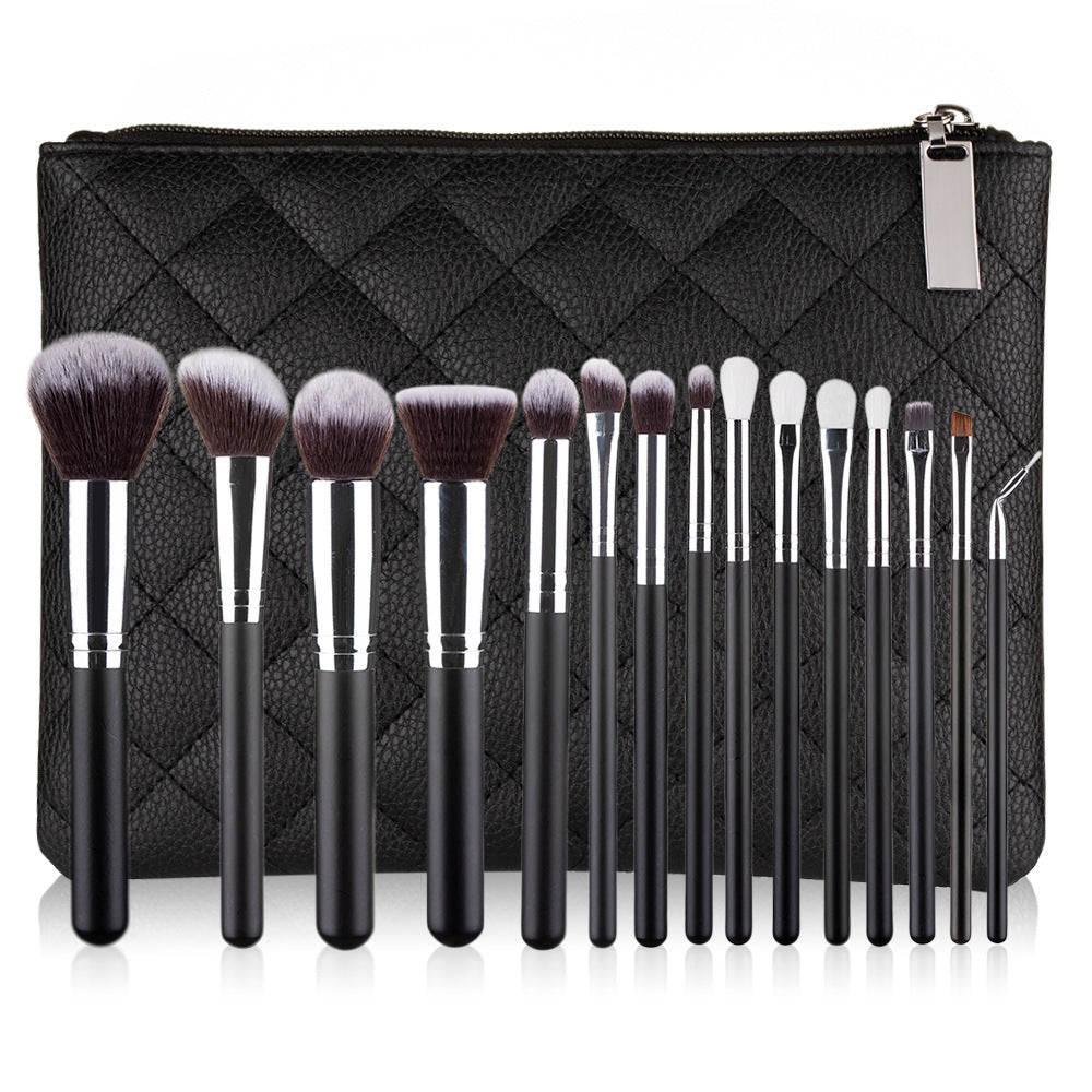 LUMIBRUSHS - 15 Piece Makeup Tool Set, Makeup Brush Set, Makeup Brush Eye, Shadow Brush