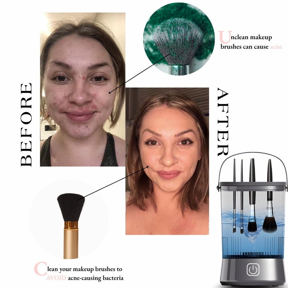 LUMIBRUSHS - Makeup Brush Cleaner, Deep Clean and Storage Makeup Brushes