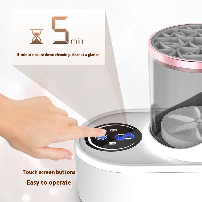 LUMIBRUSHS - 3IN1 Makeup Brush Cleaner Pro, Deep Clean, Dry And Disinfect Makeup Brushes