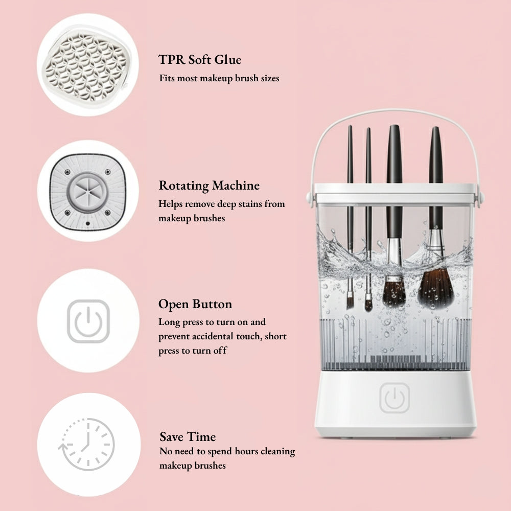 LUMIBRUSHS - Makeup Brush Cleaner, Deep Clean and Storage Makeup Brushes