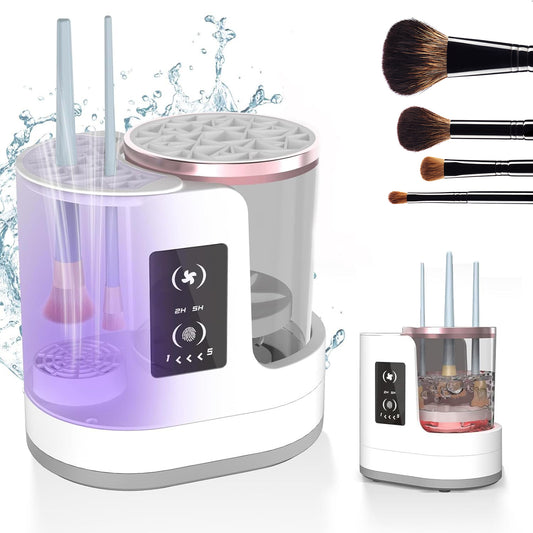 LUMIBRUSHS - 3IN1 Makeup Brush Cleaner Pro, Deep Clean, Dry And Disinfect Makeup Brushes