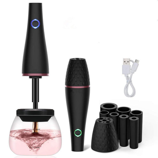 LUMIBRUSHS - Portable Electric Makeup Brush Cleaner Machine Automatic For Makeup Enthusiasts & Professionals