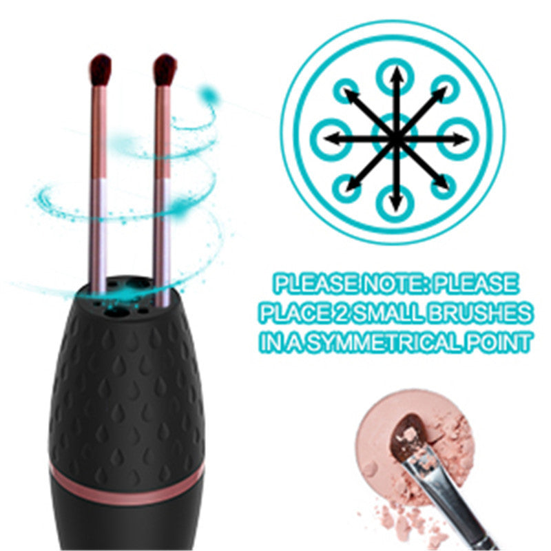 LUMIBRUSHS - Portable Electric Makeup Brush Cleaner Machine Automatic For Makeup Enthusiasts & Professionals